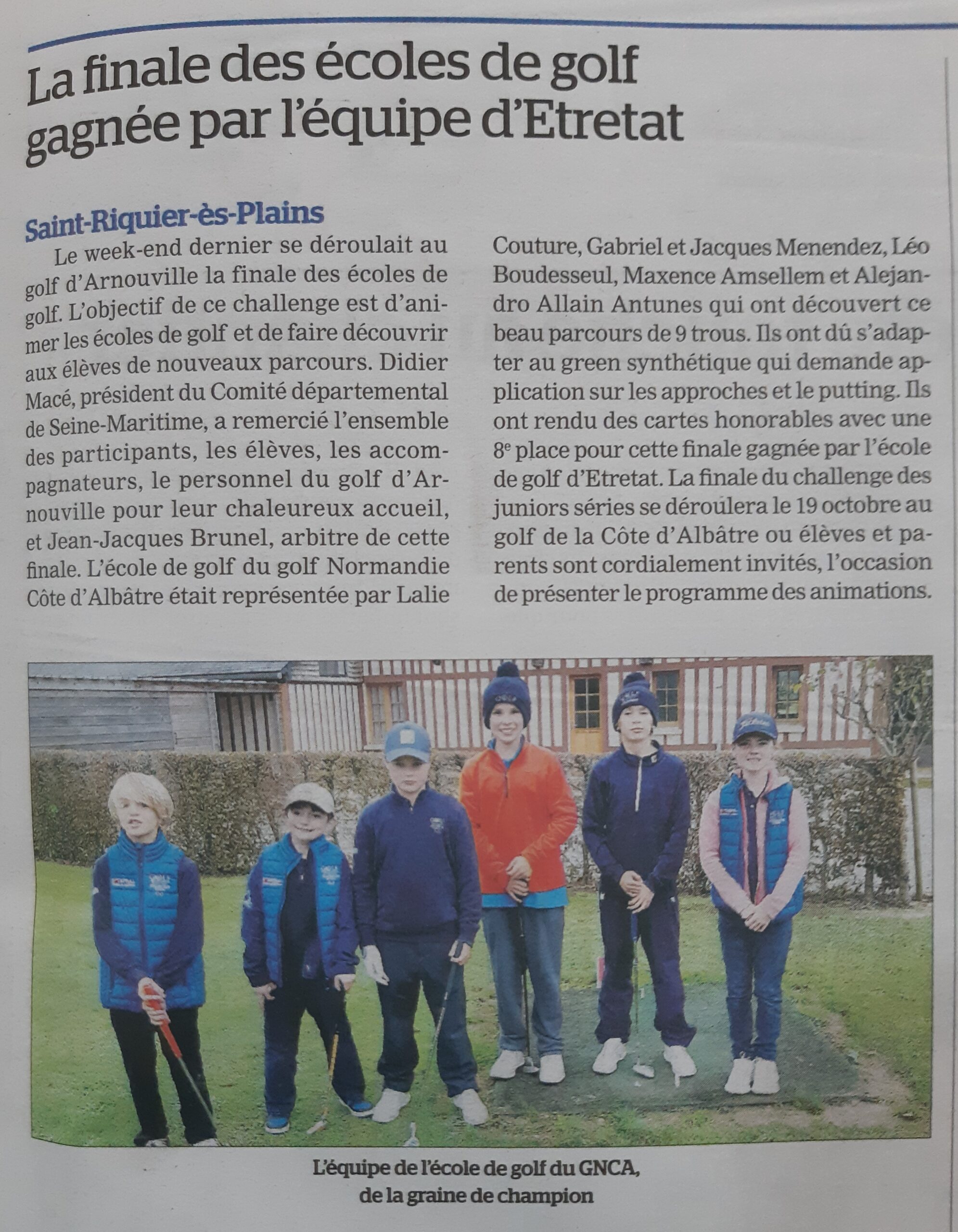 Test article de presse